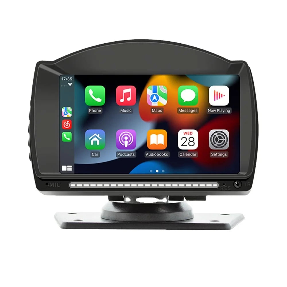 4.7" IPS HD Dual Frequency Portable Car Radio Wireless Carplay Android Auto Reversing Aid Universal Fitment Multimedia Car