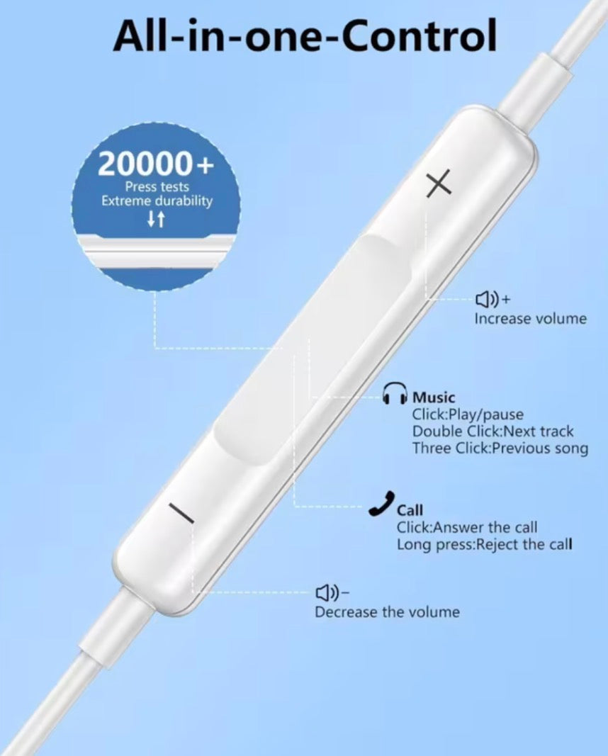 USB-C Wired Earphones