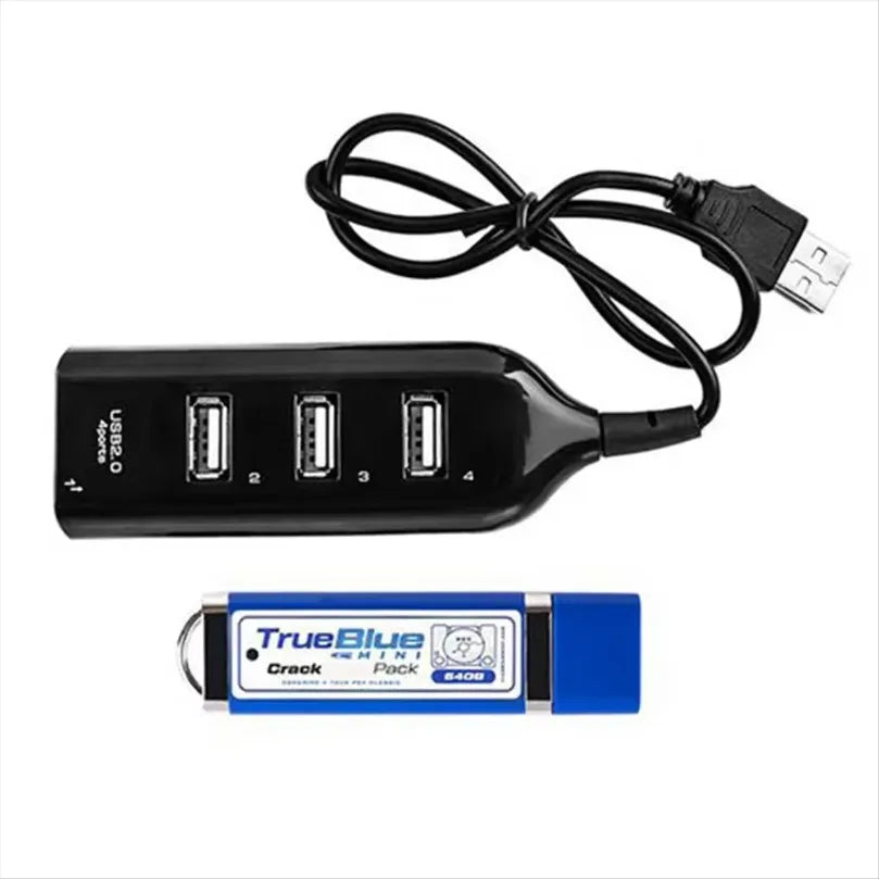 2025 High Speed USB Hub 4 Port USB 2.0 with Cable Mini USB Splitter Hub Use Power Adapter Multiple Socket For PC Laptop Notebook