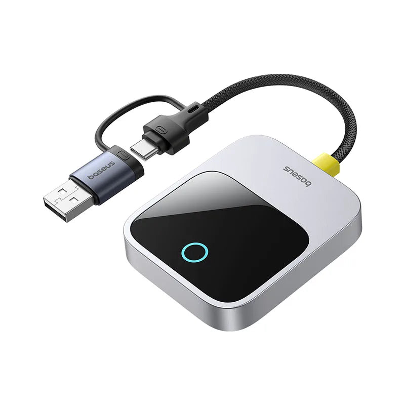 Baseus Carplay Wireless Adapter Smart CarPlay Box Dongles Wired to Wireless Carplay Bluetooth 5.0 WiFi Carplay Adapter Auto Car